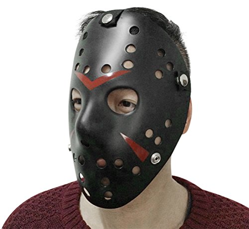 Lovful Cosplay Costume Mask Halloween Party Cool Mask,Black,One Size