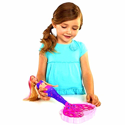 Bubble Blowing Mermaid Doll with Real to Blow Bubbles