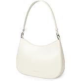 MoreFarther Leather Shoulder Bags for Women, Cute Purses Everyday Trendy, Women's Small Tote Handbags with Magnetic Closure