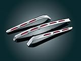 Kuryakyn 3221 L.E.D. Trunk Molding Set With Chrome Lens 01-10 GL1800 Models