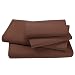 1500 Thread Count Queen Size 4pcs Bed Sheet Set Egyptian Comfort Deep Pocked Chocalate