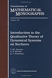Introduction to the Qualitative Theory of Dynamical Systems on Surfaces, Aranson, S. K. and Zhuzhoma, E. V., 0821803697