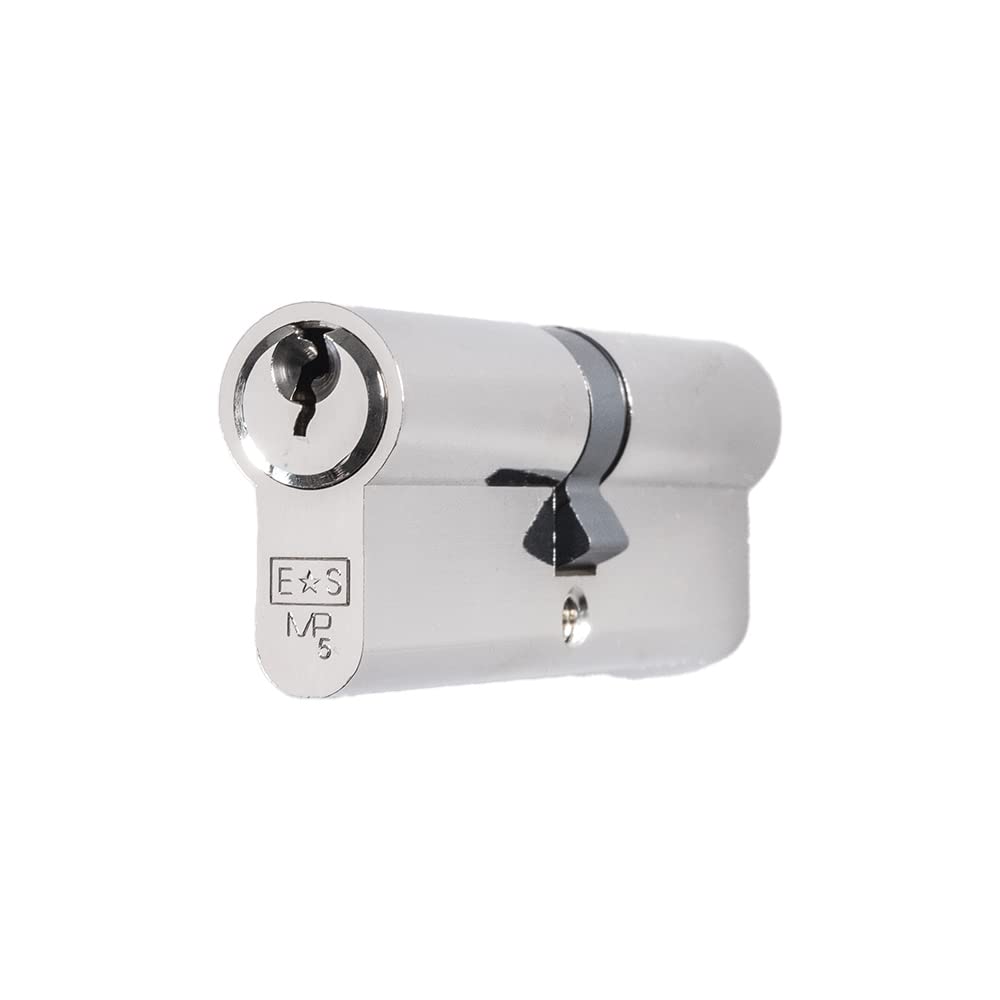 Carlisle Brass CYE71290NP/BP Euro Cylinder, Polished Nickel, 90mm