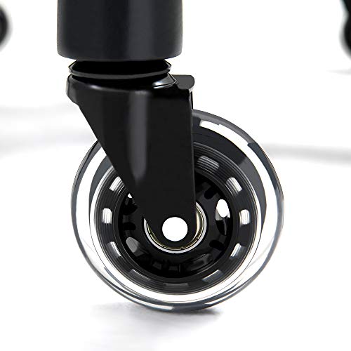 DR.LOMILOMI Premium Multifunctional Ergonomic Saddle Hygienic Clinic Spa Massage Rolling Swivel Stool Chair 507 (Standard, Black)
