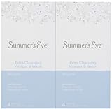 Summer's Eve Douche, Extra Cleansing Vinegar and Water, 4-Units, 4.5 Ounce Each (2-Pack)