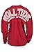 Official NCAA University of Alabama Crimson Tide UA ROLL TIDE! Women's Long Sleeve Spirit Jersey T-Shirt