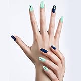 Angel Beauty - Premium Nail Wraps - Sky and Ocean, Real Nail Polish, Salon Effect, Instant Manicure, Zero Dry Time, No Heat Lamp Needed,Includes 20 Nail Wraps with Different Sizes for Fingers or Toes