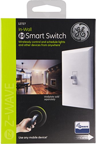 GE Z-Wave In-Wall Smart Light Switch (Toggle)