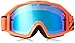 Fox Racing Main Race Adult Moto Motorcycle Goggles Eyewear - Orange/No Size