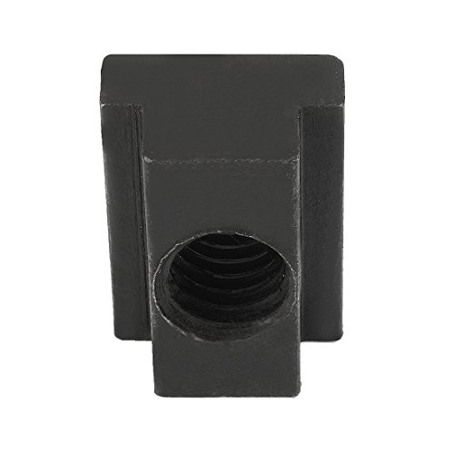uxcell 1/2-inch Female Thread Steel T-Slot Nut Grade 10.9 Tapped Through 5pcs - Thumbnail 3