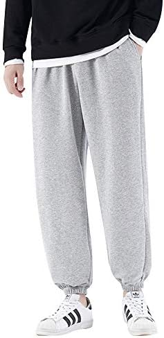 ロングパンツ メンズ スポーツ スウェットロングパンツ 大きいサイズ ウエストゴム 無地 ジョガーパンツ トレーニングパンツ ジム フィットネスウェア ランニング ホームウェア ルームウェア部屋着