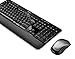 Logitech MK520 Wireless Keyboard and Mouse Combo — Keyboard and Mouse, Long Battery Life, Secure 2.4GHz Connectivity (Renewed)