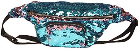Pingstore Women's Fashion Mermaid Sequins Satchel Fanny Pack Waist Bag