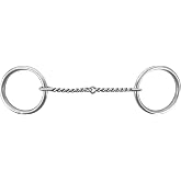 Classic Equine O-Ring Bit, Twisted Wire Snaffle