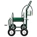 Best Choice Products 300ft Water Hose Reel Cart w/ Basket for Outdoor Garden, Heavy Duty Yard Water Planting - Green