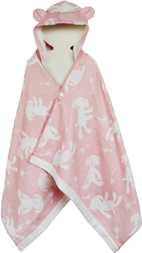 [ｋｏｎｔｅｘ] 【コンテックス】マカロン ＜26686-002＞フード付バスタオル (ピンク)商品画像