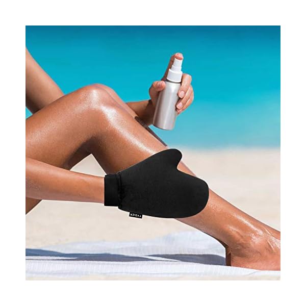 Yvoier-Self-Tanning-Mitt-Applicator-Double-Sided-Fake-Tan-Mitt-Applicator-Microfibre-Tanning-Lotion-Applicator-Self-Tanning-Gloves-Sunless-Self-Tan-Mitt-Streak-Free-Tan-for-Self-Tanners-Spray-Mousse Yvoier Self Tanning Mitt Applicator - Double Sided Fake Tan Mitt Applicator Microfibre Tanning Lotion Applicator Self…