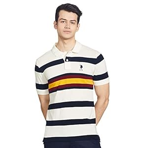 US Polo Association Men’s Solid Regular T-Shirt (USTSH0031_White Medium)