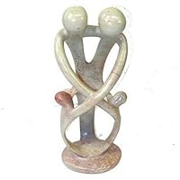 HomeCrafts4U Family Statue Children Sculptures Handmade Figures Love Wedding Precious Moments Tabletop Figurines Dancing Couple Contemporary Decor