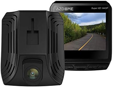 Car Dash Cam, 2.31" Super HD 2560x1440P 150° Wide Angle Dashboard Camera Recorder with Ambarella Chip, GPS Tracking, G-Sensor, SOS Emergency Saving, Parking Monitor, Loop Recording
