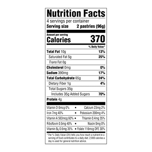 AMAZON FRESH, FROSTED FUDGE TOASTER PASTRIES, 8 COUNT