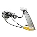 MILLION PARTS Rear Right Side Power Window Regulator with Motor Compatible with 2006 2007 Jeep Liberty Sport Utility 4-Door