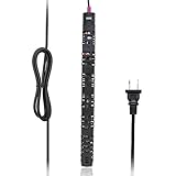 Xcellent Global Submersible Aquarium Heater Adjustable 300W Quartz Glass Fish Tank Heater PT027S