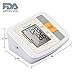 Automatic Digital Upper Arm Blood Pressure Monitor with Cuff, Accurate,Large Screen Display,Irregular Heartbeat Indicator,2 User Mode,FDA Approved Blood Pressure Machine by Firhealth