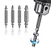 Damaged Screw Extractor Set- 4 Pcs Tungsten Carbide Tip Stripped Remover Kit by COMOWARE