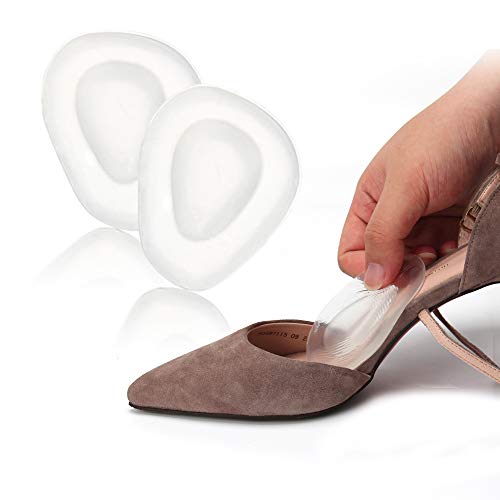 Ball of Foot Cushions Metatarsal Pads of High Heel Anti-Slip and Can Be Washed repeatealy Inserted The Front Part of Women Shoes 【one Pair】