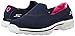 Skechers Performance Women's Go Walk 3 Strike Walking Slip-On Shoe, Navy/Pink, 6.5 M US