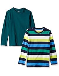 Pack de 2 camisetas de manga larga para niños de   Essentials