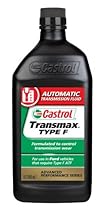 Castrol 6816 Transmax Type F ATF, 1 Quart, Pack of 6