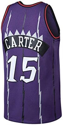 Sjdsuer Mens Carter Jersey Adult 15 Vince Toronto Basketball VC