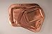 Sertodo Copper, Thessaly Rectangle Platter, Hand Hammered 100% Pure Copper