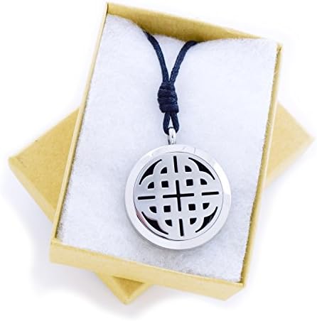 Essential Oil Diffuser Necklace {Celtic Knot}