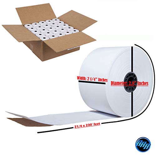 Thermal Paper Rolls 2-1/4 X 230ft 50/cs Cash Register BPA FREE MADE IN USA from BuyRegisterRolls