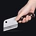 LIANTRAL Camping Knife Portable Kitchen Meat Cleaver Knife Fixed Blade Camping Knife for Cooking