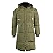 MODOQO Men’s Puffer Parka Down Coat Long Trench Winter Warm Windproof Overcoatthumb 1