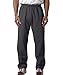 Gildan Men's Heavy Blend Open-Bottom Sweatpants, Large, Charcoal