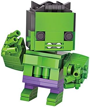 Micro Brickland Green Action Figure Armor Hero Mini-Sized Building Bricks Mini Figure Set (163 Pieces)