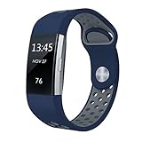 Swees Fitbit Charge 2 Bands Sport Silicone Small & Large (5.7