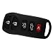 KEMANI Keyless Remote Entry Key FOB Shell Case Replacement Compatible with 2004-2009 Nissan Quest 5 Button No Chips