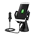 dodocool Qi Wireless Charger 10W 3-coil Fast Wireless Charging Car Mount for Samsung Galaxy Note 8/S8/S8+/S7/S6 Edge+/Note 5, iPhone 8/8 Plus/X, Nexus 7(2nd Gen)/5/6 and Others
