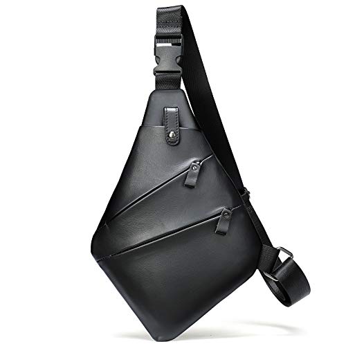 soft leather sling bag