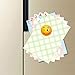MORCART 54 Emoji Magnets for Fridge Funny Refrigerator Magnets - Magnets for Whiteboard Locker Decorative Magnets - Cute Magnets for Home Kitchen Office School Gift for Family and Friend
