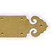 Hardware Philosophy Arrowhead Box and Frame Brass Corner Hardware 3