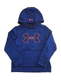Under Armour sudadera con capucha con tecnología Storm y forro afelpado, con logo en el medio para niños
