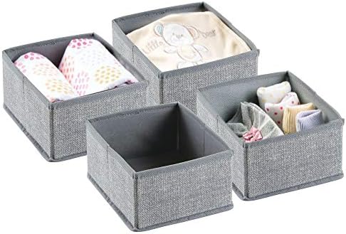 große Aufbewahrungsbox für Windeln Accessoires etc pink mDesign Baby