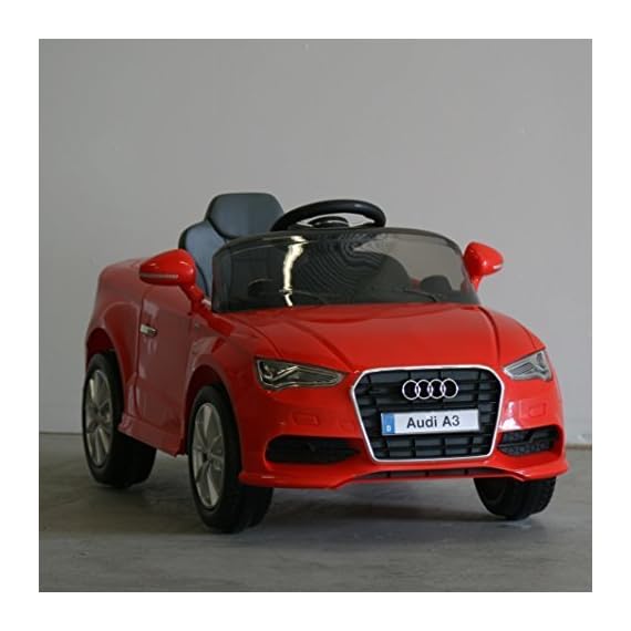 AUDI A3 LICENSED RIDE ON TOY CAR REMOTE CONTROL 12 VOLTS BATTERY